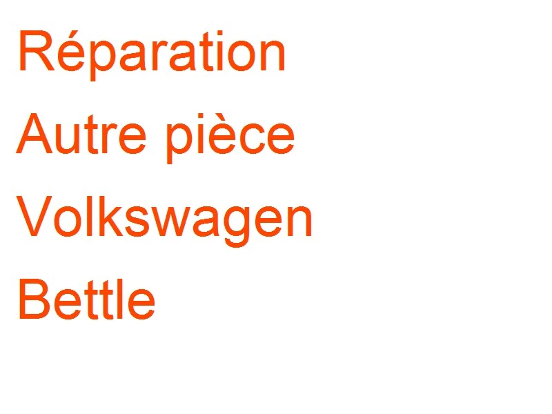 Autre pièce Volkswagen Bettle