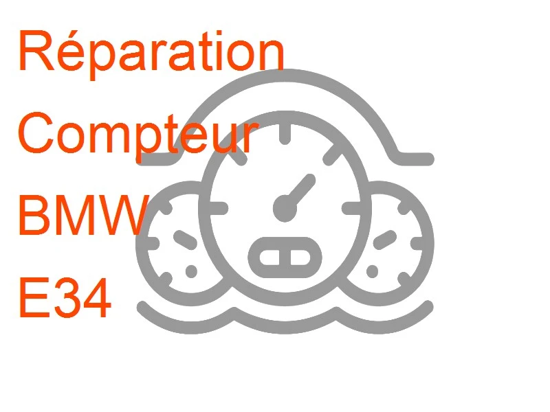 Compteur BMW Serie 5 E34