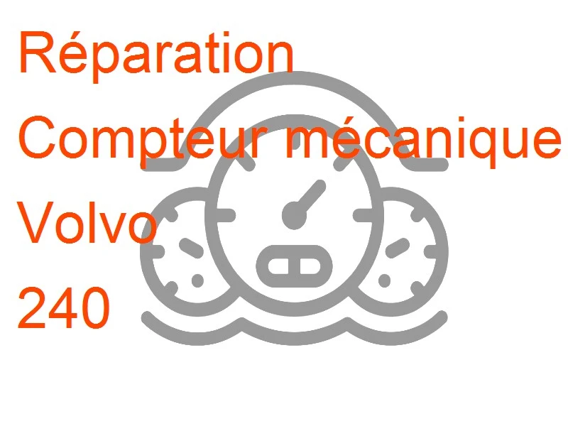 Compteur mécanique Volvo 240