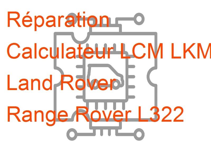 Calculateur LCM LKM Land Rover Range Rover L322