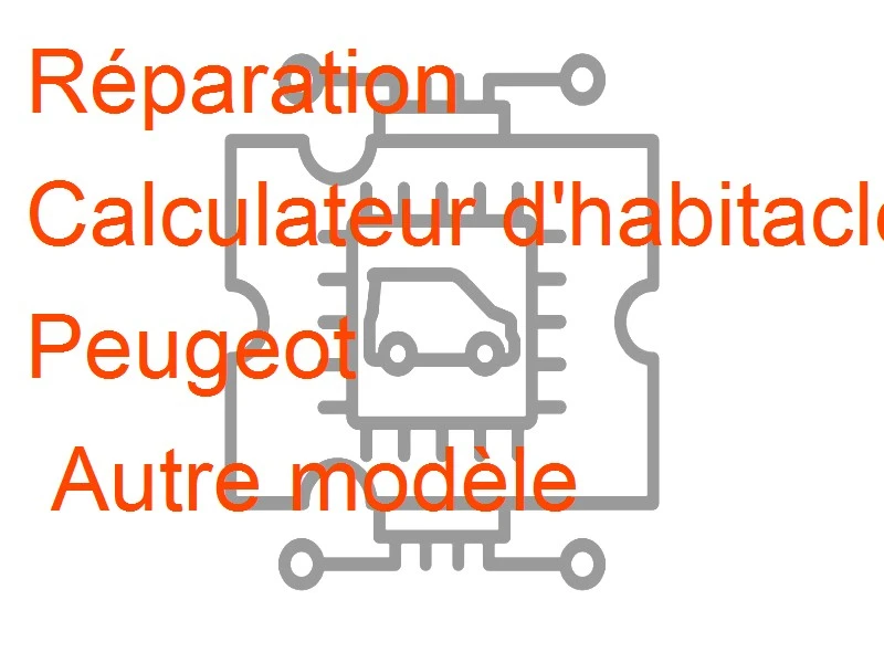 Calculateur d'habitacle BSI Peugeot Autre modèle