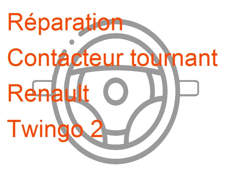 Contacteur tournant Renault Twingo 2