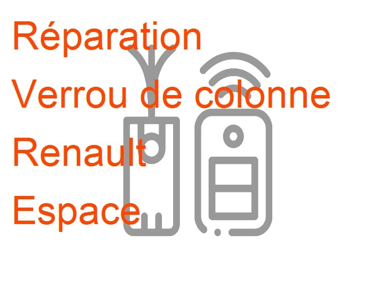 Verrou de colonne Renault Espace