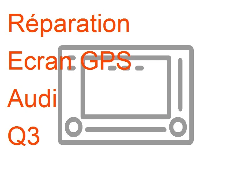 Ecran GPS Audi Q3