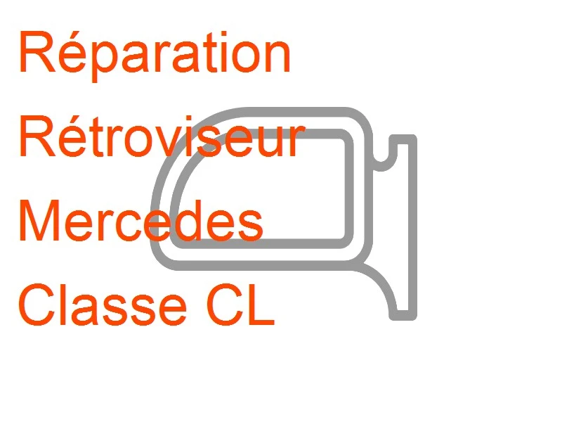 Rétroviseur Mercedes Classe CL