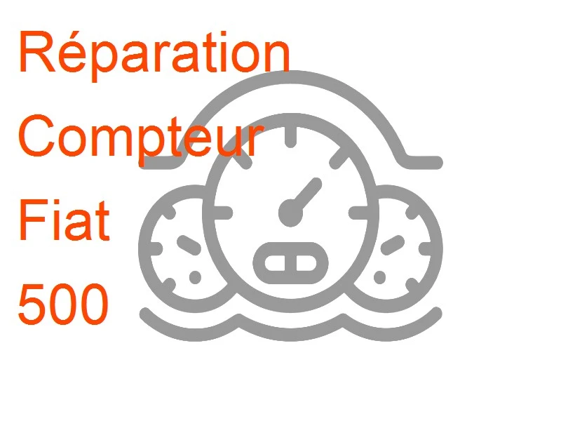Compteur Fiat 500