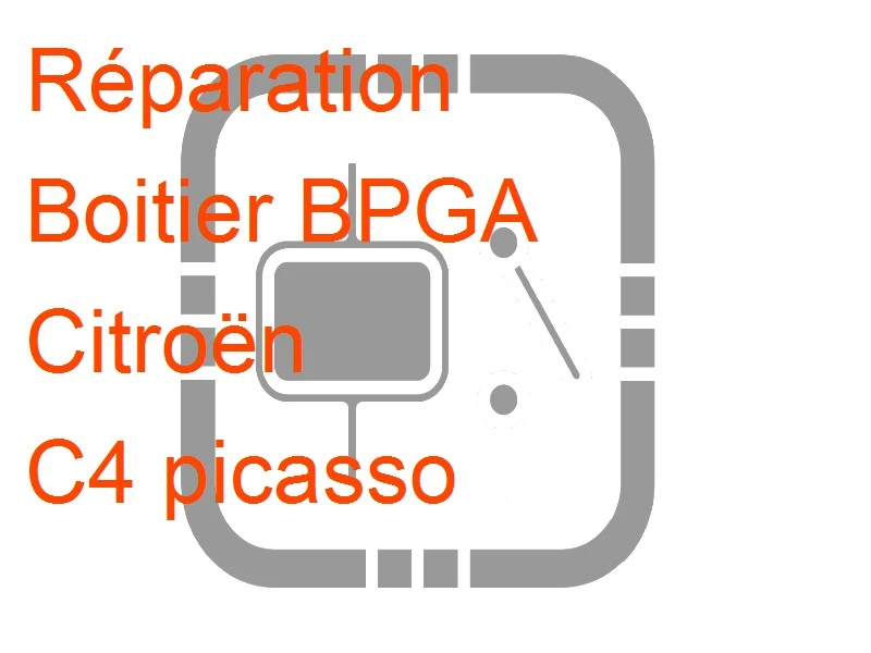 Boitier BPGA Citroën C4 picasso