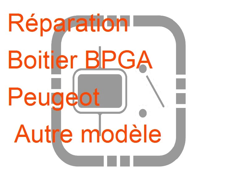 Boitier BPGA Peugeot Autre modèle