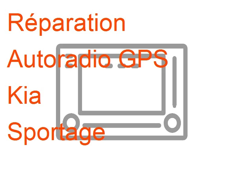 Autoradio GPS Kia Sportage Hyundai LAN6000EKQL