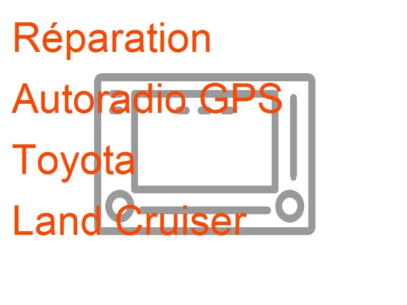 Autoradio GPS Toyota Land Cruiser