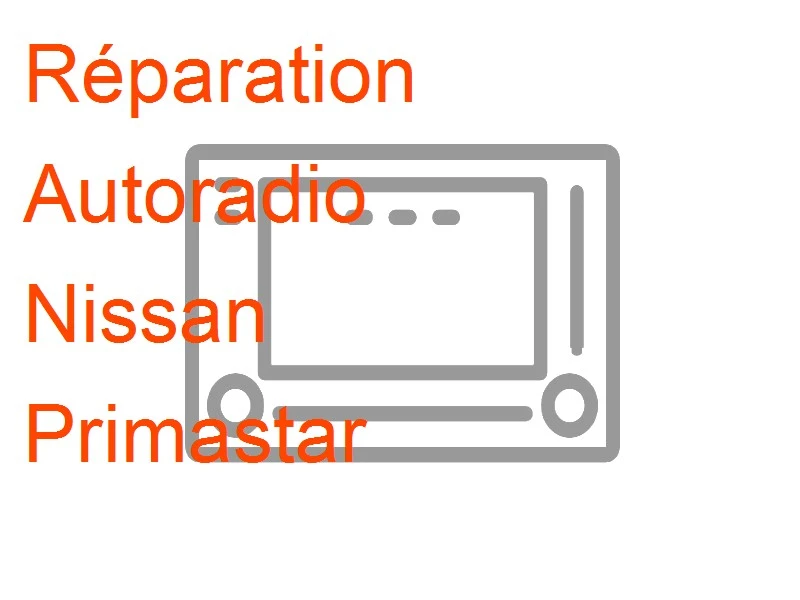 Autoradio Nissan Primastar
