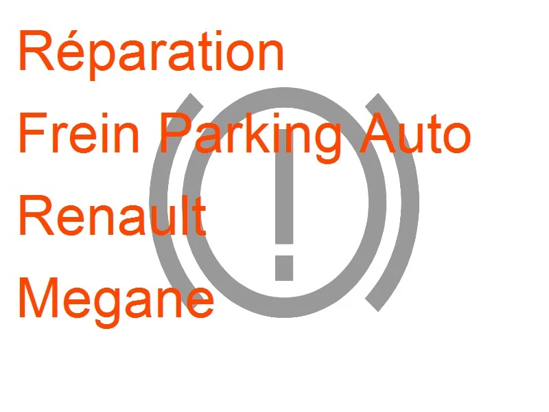 Frein Parking Auto Renault Megane