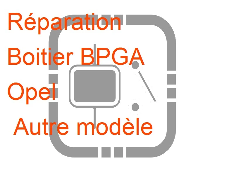 Boitier BPGA Opel Autre modèle