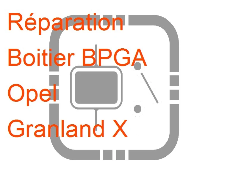 Boitier BPGA Opel Granland X