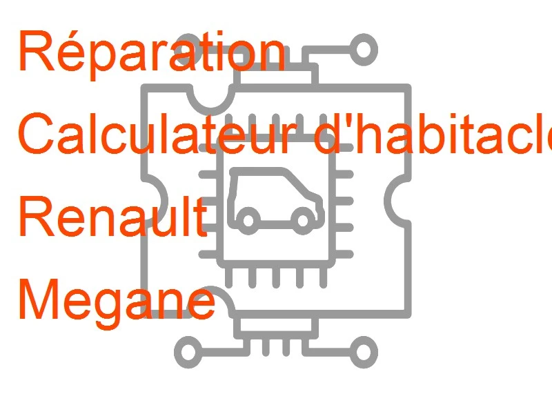 Calculateur d'habitacle UCH Renault Megane