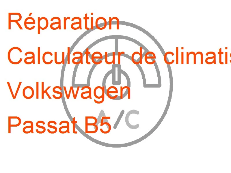 Calculateur de climatisation Volkswagen Passat B5