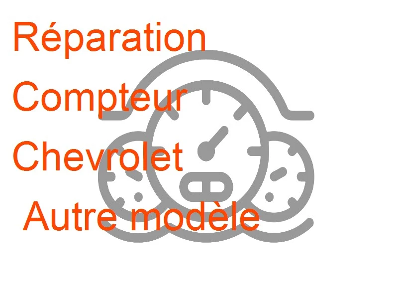 Compteur Chevrolet Autre modèle