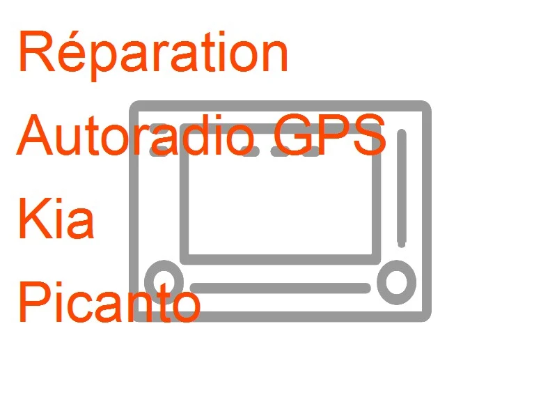 Autoradio GPS Kia Picanto