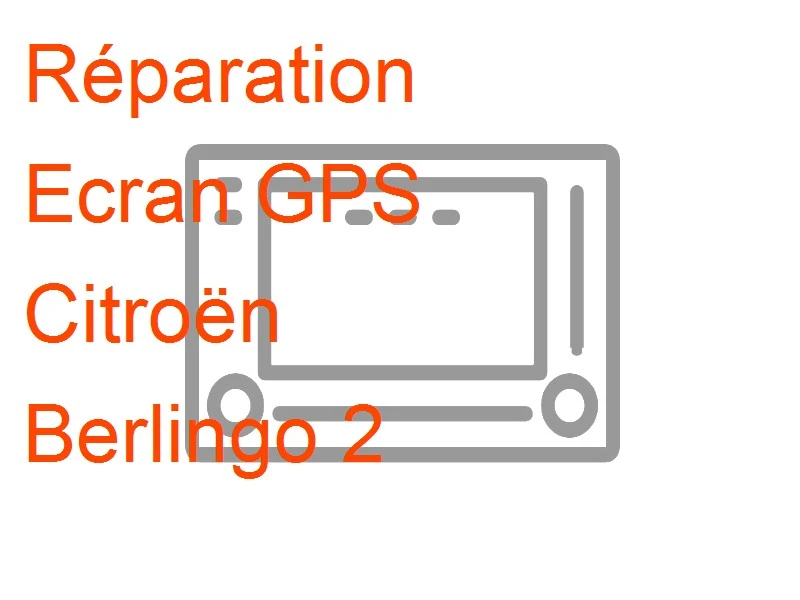 Ecran GPS Citroën Berlingo 2