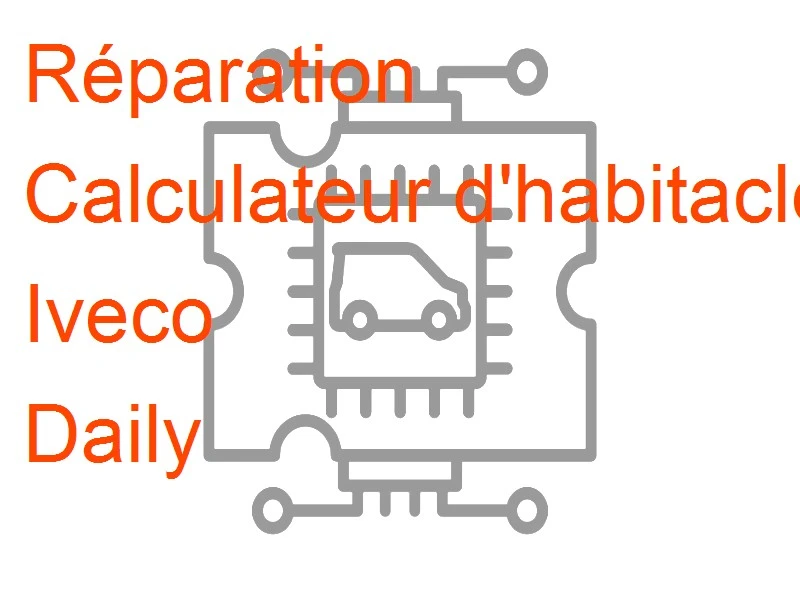 Calculateur d'habitacle Body Computer Iveco Daily