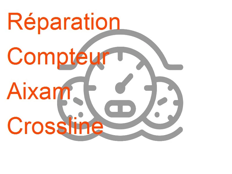 Compteur Aixam Crossline