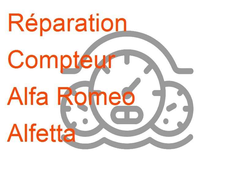 Compteur Alfa Romeo Alfetta