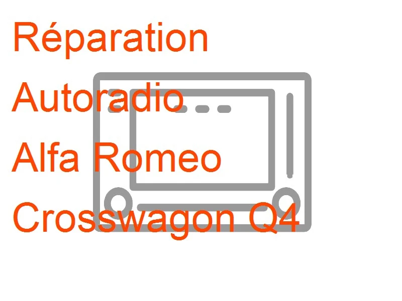 Autoradio Alfa Romeo Crosswagon Q4
