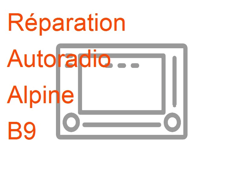 Autoradio Alpine B9