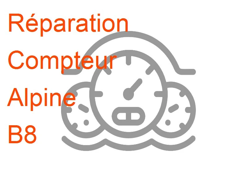 Compteur Alpine B8