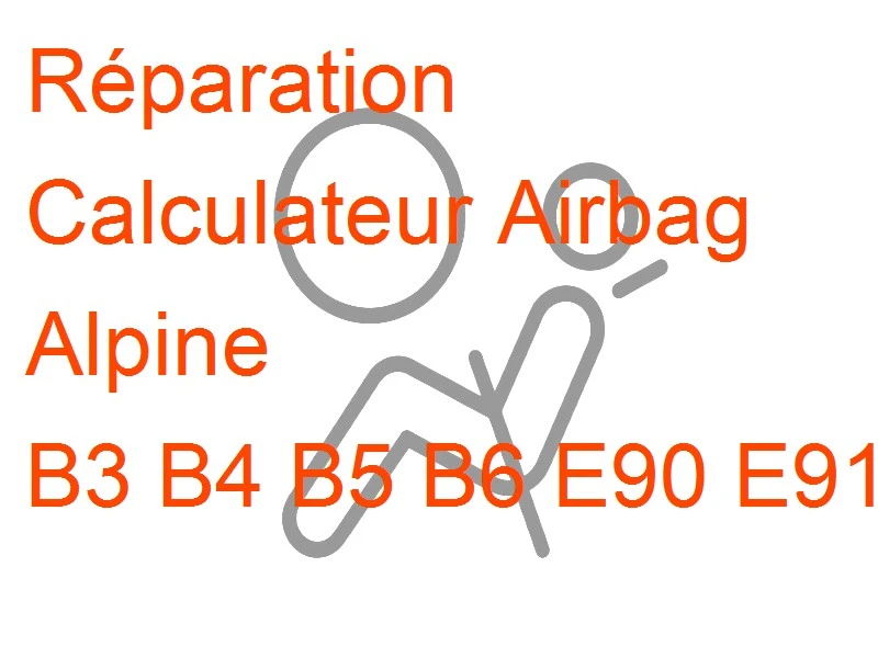 Calculateur Airbag Alpine B3 B4 B5 B6 E90 E91 E92 E93