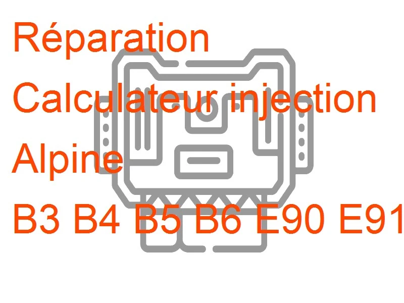 Calculateur injection Alpine B3 B4 B5 B6 E90 E91 E92 E93