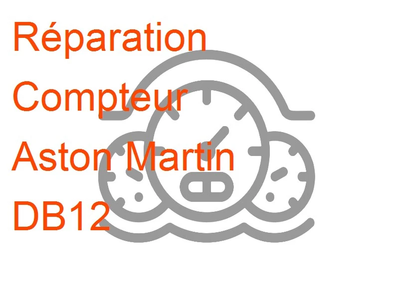 Compteur Aston Martin DB12