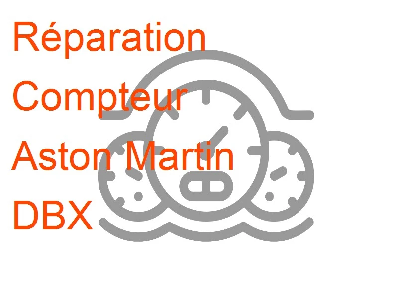 Compteur Aston Martin DBX