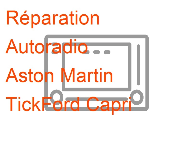 Autoradio Aston Martin TickFord Capri
