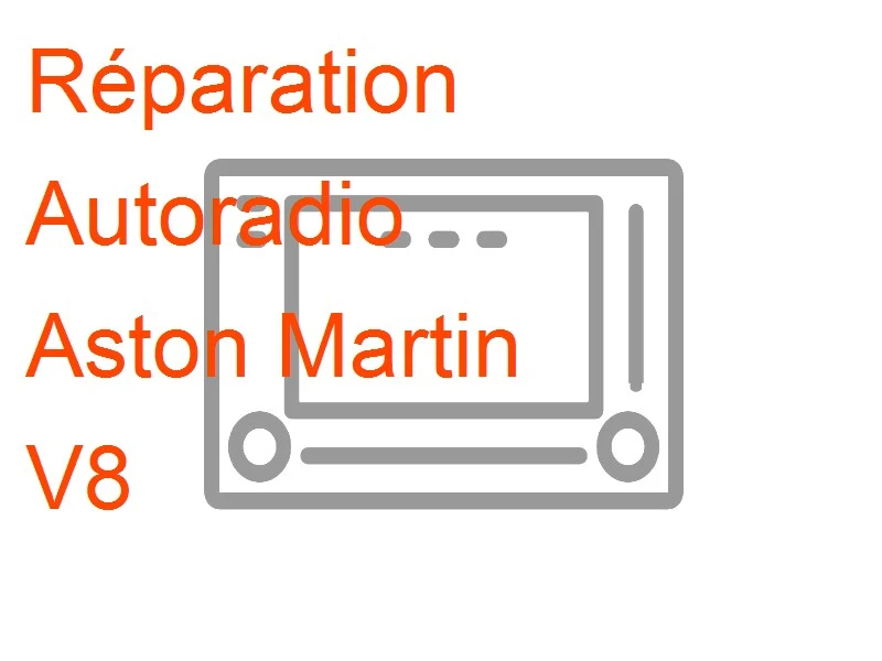 Autoradio Aston Martin V8