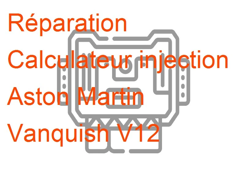 Calculateur injection Aston Martin Vanquish V12