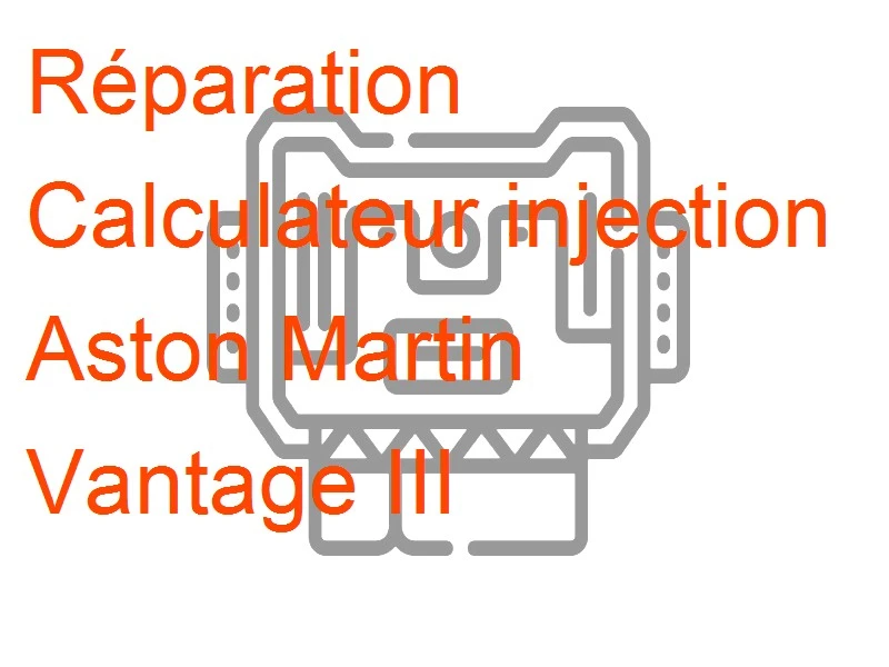 Calculateur injection Aston Martin Vantage III