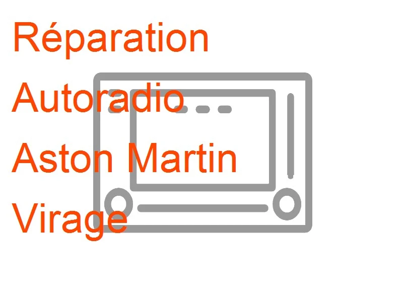 Autoradio Aston Martin Virage