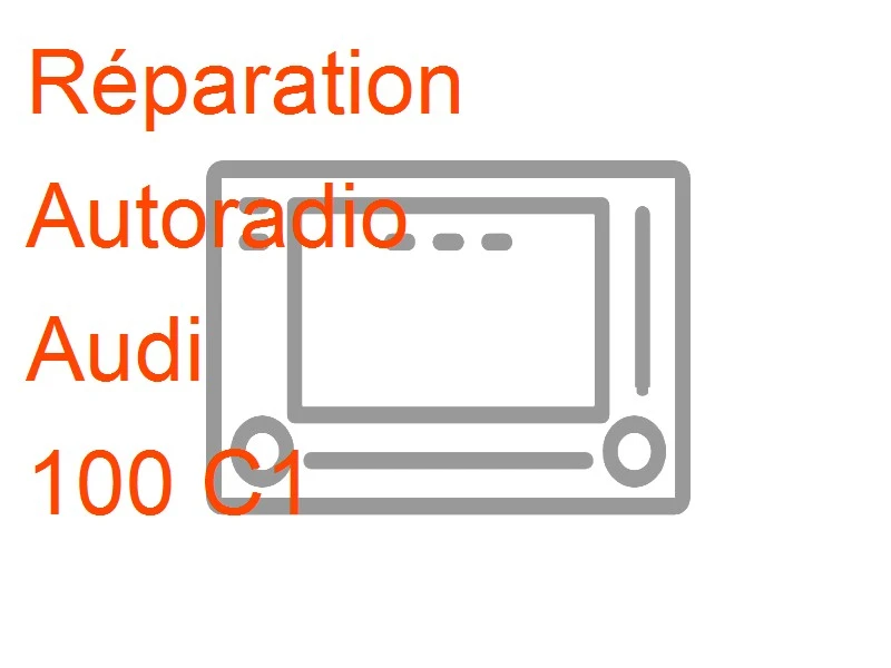 Autoradio Audi 100 C1