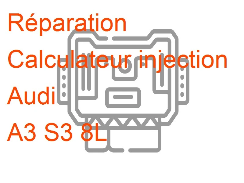 Calculateur injection Audi A3 S3 8L