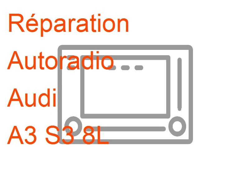 Autoradio Audi A3 S3 8L