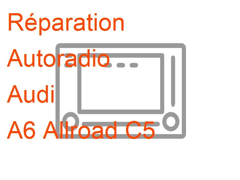 Autoradio Audi A6 Allroad C5