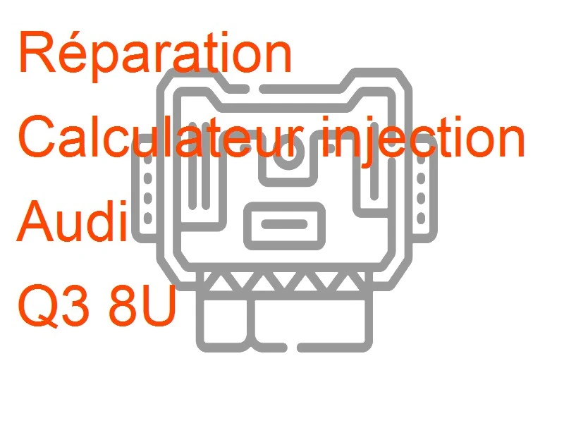 Calculateur injection Audi Q3 8U