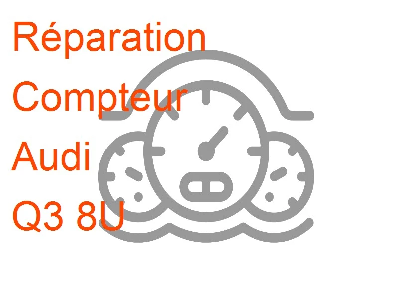 Compteur Audi Q3 8U