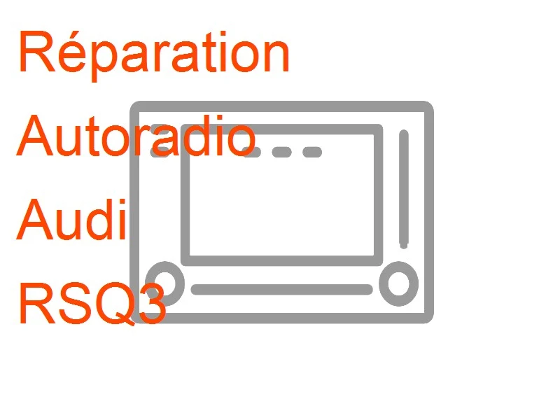 Autoradio Audi RSQ3