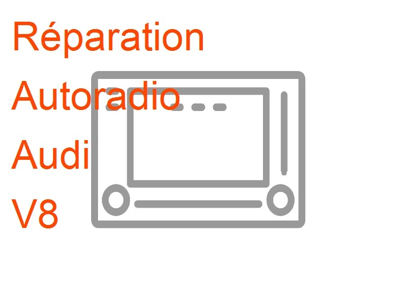 Autoradio Audi V8