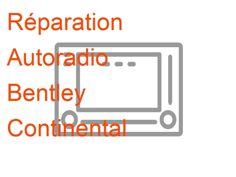 Autoradio Bentley Continental