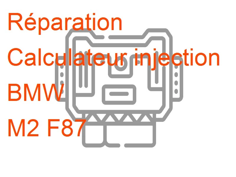 Calculateur injection BMW M2 F87