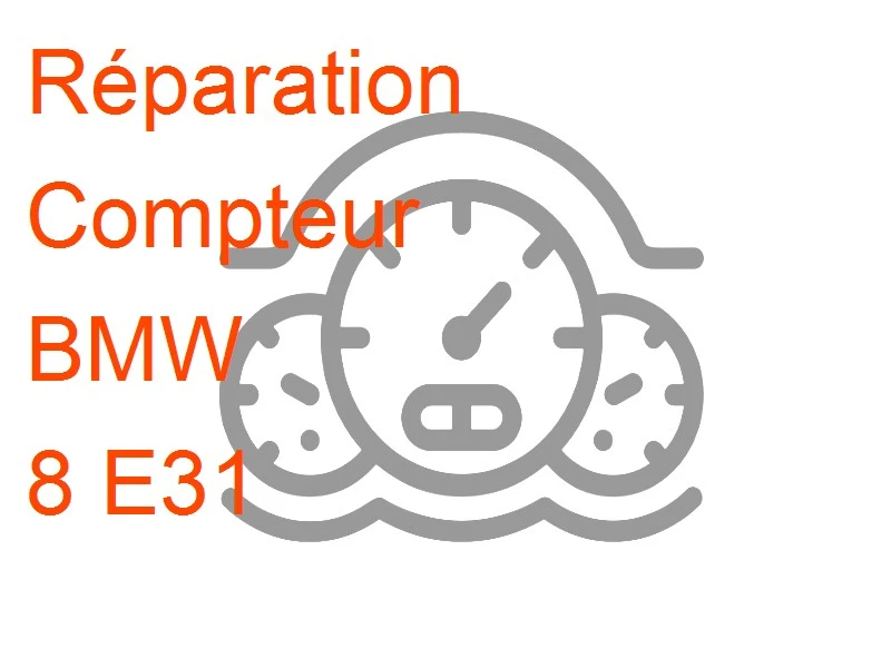 Compteur BMW 8 E31