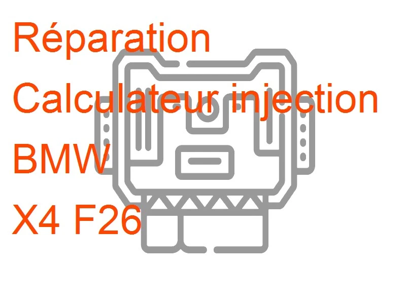 Calculateur injection BMW X4 F26
